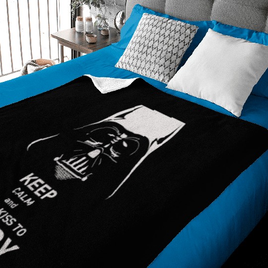 Funny Star Wars Darth Vader father's day gift Baby Blankets