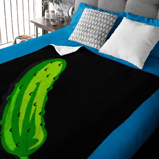 It's a giant pickle Baby Blankets