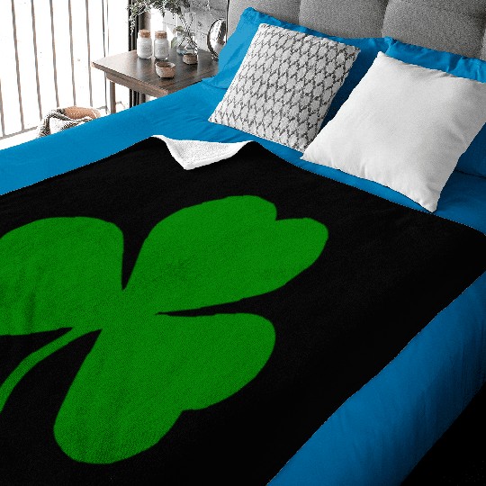 Shamrock - St. Patrick's Day Baby Blankets
