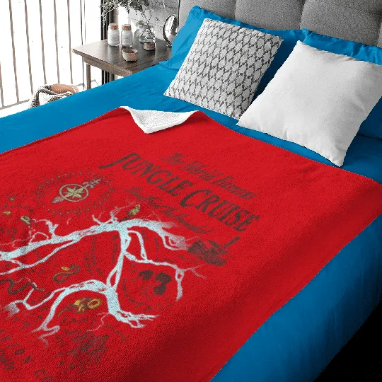 Disney Jungle Cruise World Famous Baby Blankets, Disney Jungle Cruise Baby Blankets