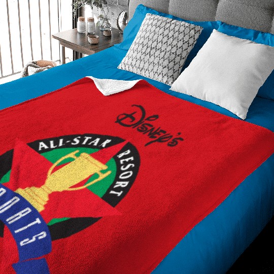 disneys all star resort sports Baby Blankets