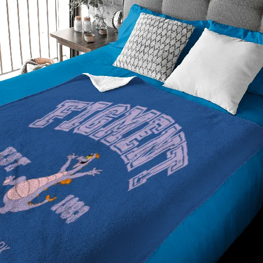 Vintage Figment Baby Blankets, Figment est 1983 Baby Blankets, Disneyland Baby Blankets, Epcot Baby Blankets