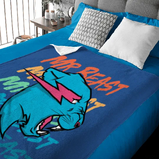 Discover funny beast gaming mr game Baby Blankets