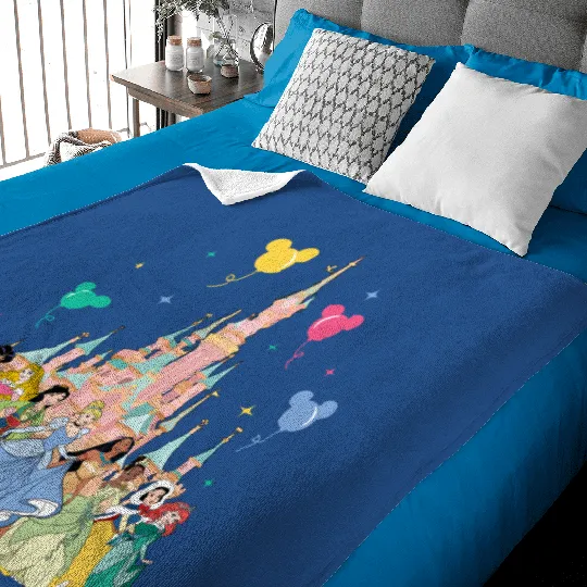Disney Princess Baby Blankets, Disneyland Baby Blankets
