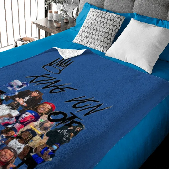 King von Baby Blankets