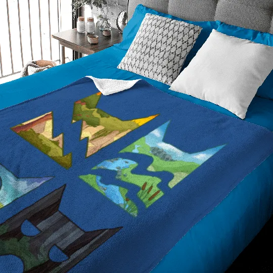 Discover Four Warriors Warrior Cats Logo Baby Blankets