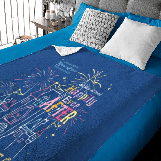 Happily Ever After Comeback Tour Disneyworld Baby Blankets, Magic Kingdom Baby Blankets