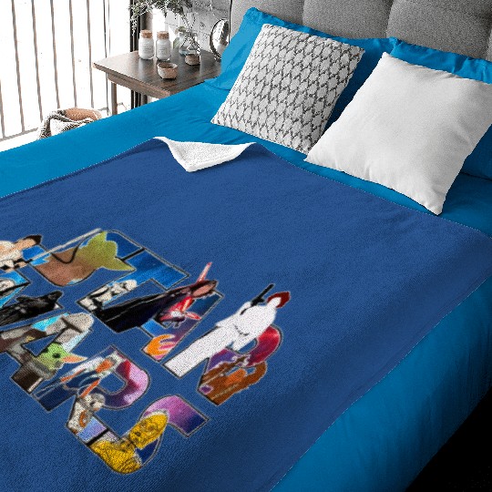 Disney Star Wars Baby Blankets, Disney Family Trip Baby Blankets, Galaxy Edge Baby Blankets