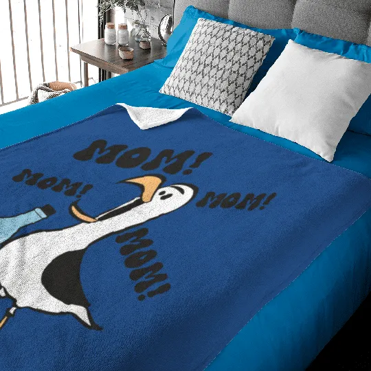 Nemo Seagull Mom Baby Blankets, Disney Finding Nemo Baby Blankets, Funny Nemo Baby Blankets, Disney Mom Baby Blankets