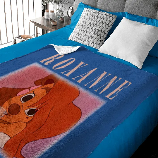 Disney A Goofy Movie Roxanne Portrait Vintage Baby Blankets