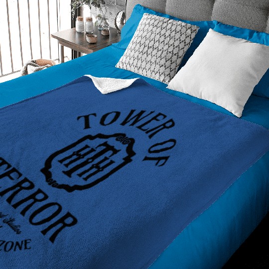 Tower of Terror - Hollywood Studios - Disney World Baby Blankets