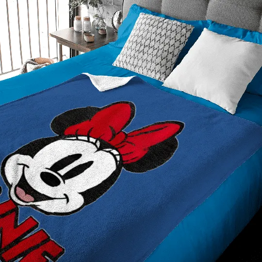 Minnie Mouse Baby Blankets, Minnie Disney Unisex Baby Blankets, Minnie Disney