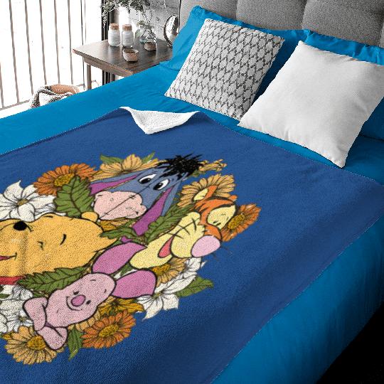 Vintage Disney Winnie The Pooh Baby Blankets, Retro Disney Pooh Bear Baby Blankets