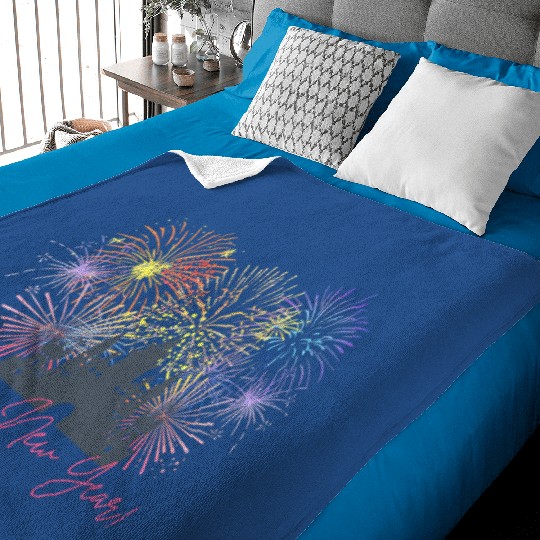 New Years Disney Baby Blankets | Happy New Years 2023 | Disney Fireworks Baby Blankets