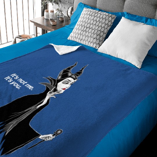 Disney Villains Maleficent It's Not Me It's You Baby Blankets, Sleeping Beauty Baby Blankets