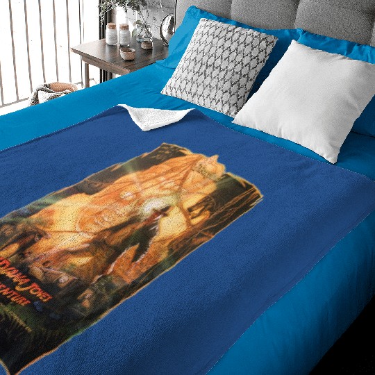 Indiana Jones Adventure Disneyland 1995 Baby Blankets, Indiana Jones Baby Blankets