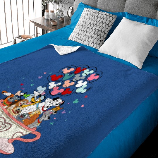 Disney Dog Tank, Disney Balloon Tank, Disney Trip Tanktop Baby Blankets