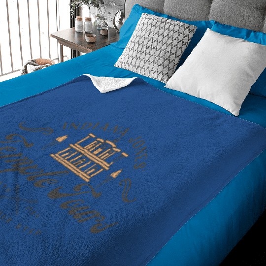 Indiana Jones and the Last Crusade Vintage Baby Blankets, Disney Ride Baby Blankets