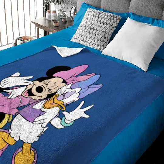 Daisy Duck Baby Blankets, Disney Baby Blankets, Disney Summer Baby Blankets