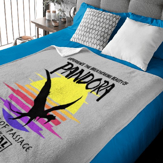 Disney - Pandora - Flight Of Passage - Avatar - Animal Kingdom - Banshee - Baby Blankets