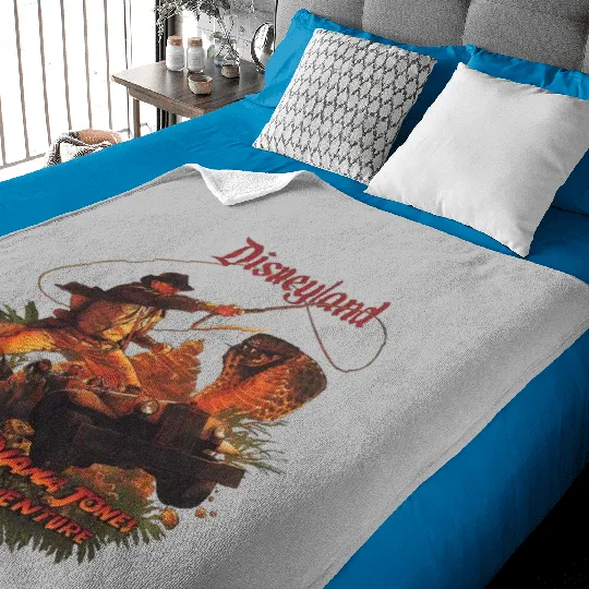 Disneyland Attraction Baby Blankets