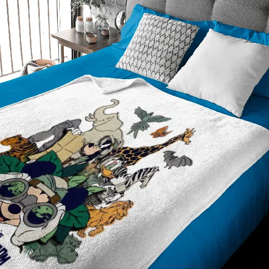 Disney Animal Kingdom Tank, Mickey Safari Tank, Disney Safari Trip Tank, Safari Mode Baby Blankets