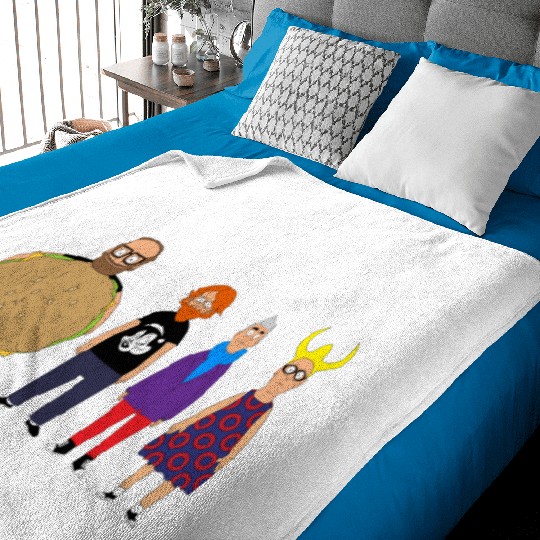 Bob's Burgers Phish by Custeez Baby Blankets