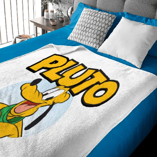 Disney Pluto Baby Blankets, Disney Characters Baby Blankets