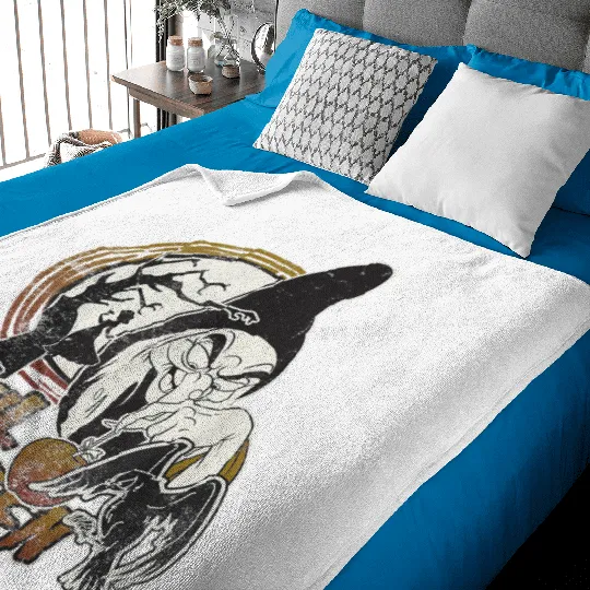 Disney Snow White Witch Poison Apple Graphic Baby Blankets, Princess Snow White Baby Blankets, Vintage