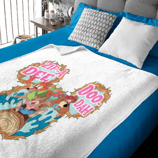 Disney Zip a Dee Doo Dah Baby Blankets, Splash Mountain