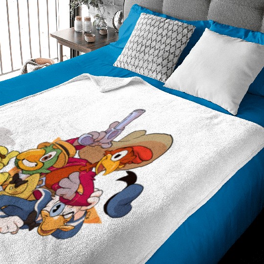 The Three Caballeros Baby Blankets, Disney Amigo Baby Blankets, 3 Amigos Baby Blankets, Donald Duck Baby Blankets