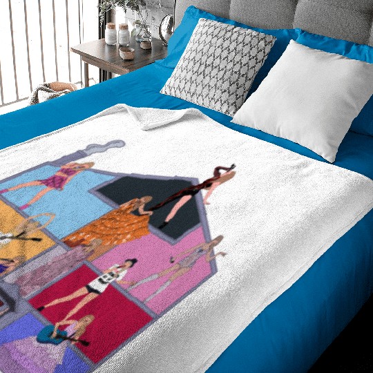 Eras Tour Lover House Baby Blankets