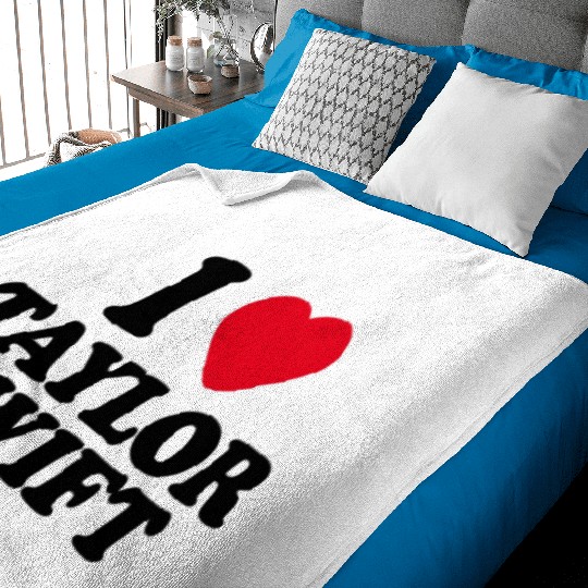 Discover I Love Taylor-Swift Baby Blankets