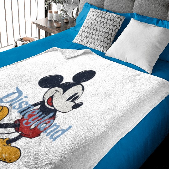 Disneyland Mickey , Disney Family Vacation Sweater, Family Trip Matching Disneyland , Mickey Mouse Disney Character, Disney Gift Baby Blankets