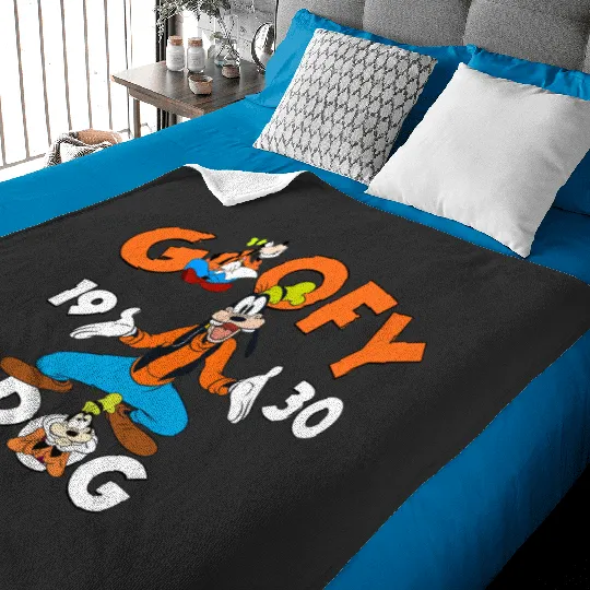 Retro Goofy Dog Baby Blankets, Goofy Dog Trip Baby Blankets, Goofy est 1930 Baby Blankets, Disney Family Trip Baby Blankets