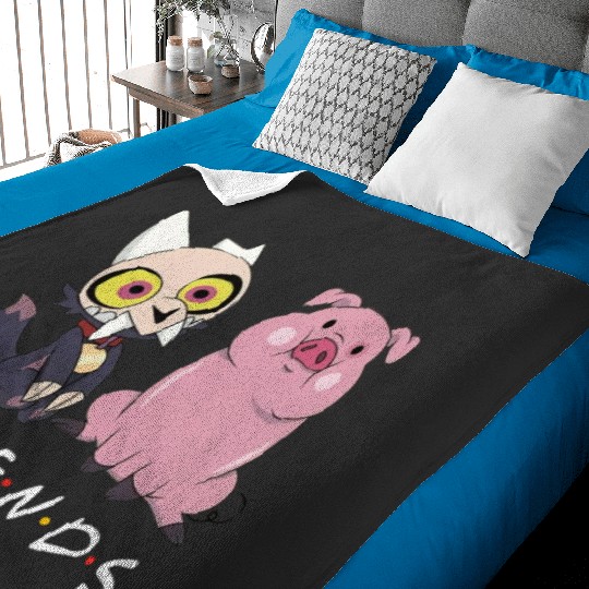 Disney Channel Gravity Falls Waddles & King The Owl House Friends Baby Blankets