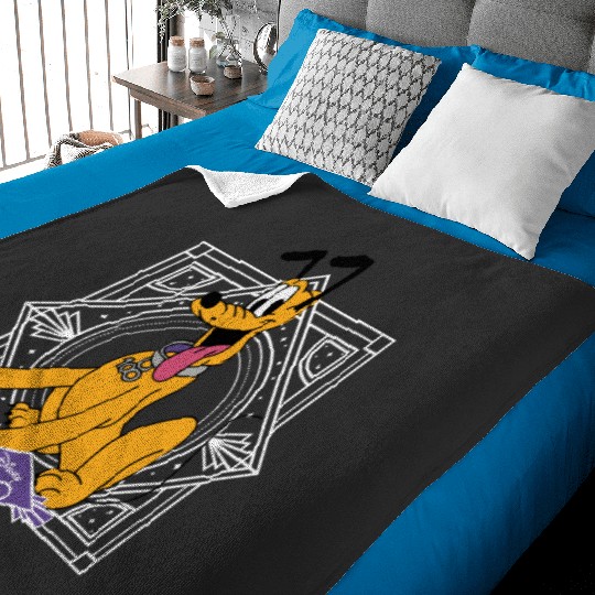 Discover Disney Pluto Dog 100 Years of Wonder Baby Blankets Magic Kingdom Baby Blankets
