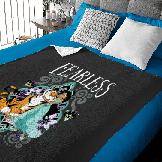 Princess Jasmine Alladin Baby Blankets, Disney Character Baby Blankets
