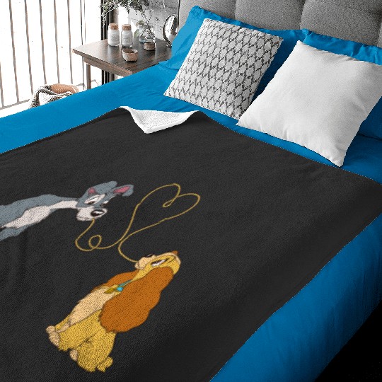 Disney Lady and The Tramp Bella Notte Baby Blankets Baby Blankets