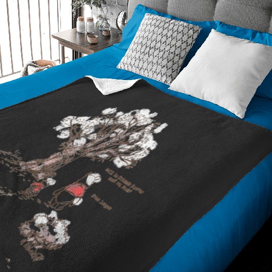 Retro Disney Winnie The Pooh & Piglet Always Friends Forever Baby Blankets