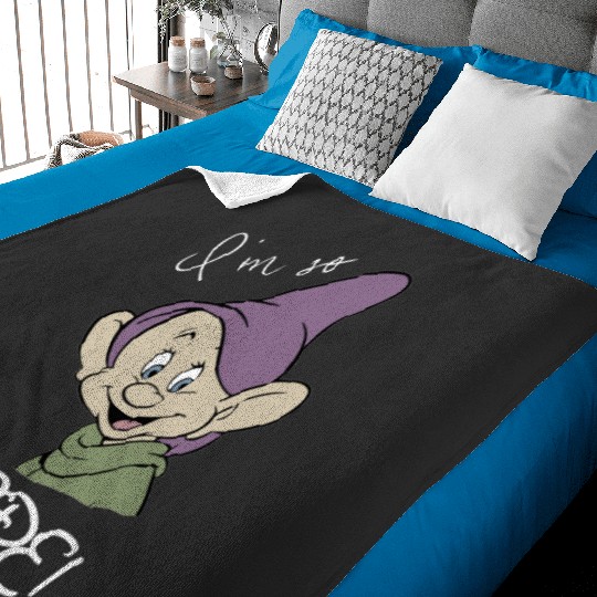I'm So Dope Baby Blankets - Dopey Baby Blankets - Seven Dwarfs Baby Blankets - Snow White - Disney Baby Blankets