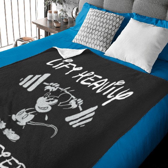 Disneyland workout Baby Blankets, Mickey Mouse