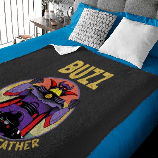 I Am Your Father Buzz Vintage Baby Blankets Buzz Lightyear Baby Blankets, Toy Story Disney, Father's Day Baby Blankets