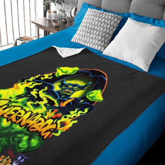 Vintage Chernabog Mickey's House Of Villain Disney Baby Blankets