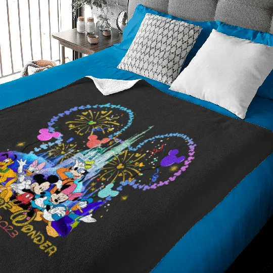 Disney 100 Years of Wonder Baby Blankets, 100 Years Mickey