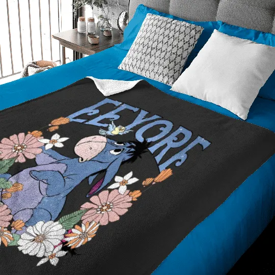 Retro Disney Eeyore  Baby Blankets, Eeyore Winnie The Pooh