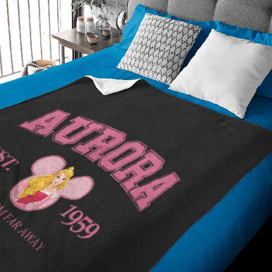 Disney Princess Baby Blankets, Aurora Princess Baby Blankets, Sleeping Beauty Baby Blankets