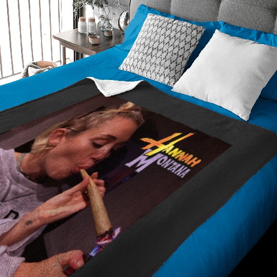 Vintage Hannah Montana Baby Blankets, Disney Hannah Montana Logo