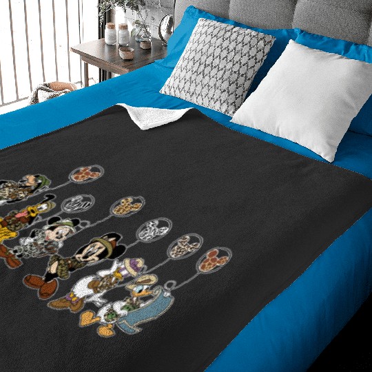 Animal Kingdom Safari Baby Blankets, Disney Safari Baby Blankets