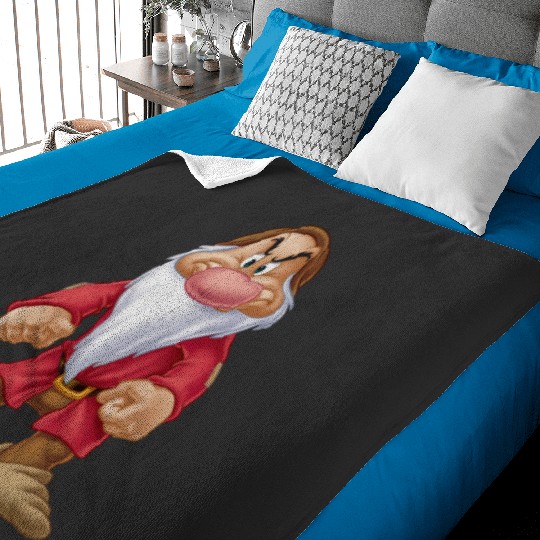 Disney Grumpy Dwarf Baby Blankets, Snow White and Seven Dwarfs Baby Blankets